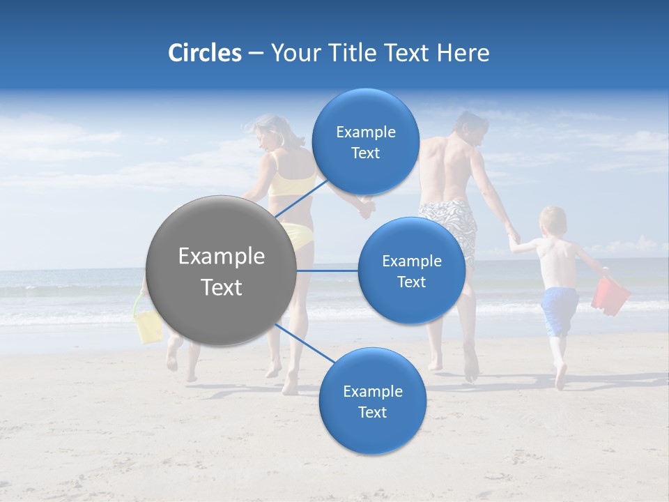 Woman People Man PowerPoint Template