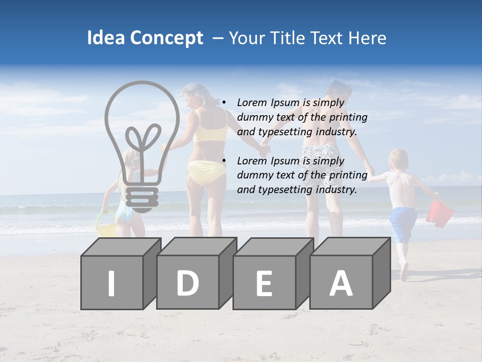 Woman People Man PowerPoint Template