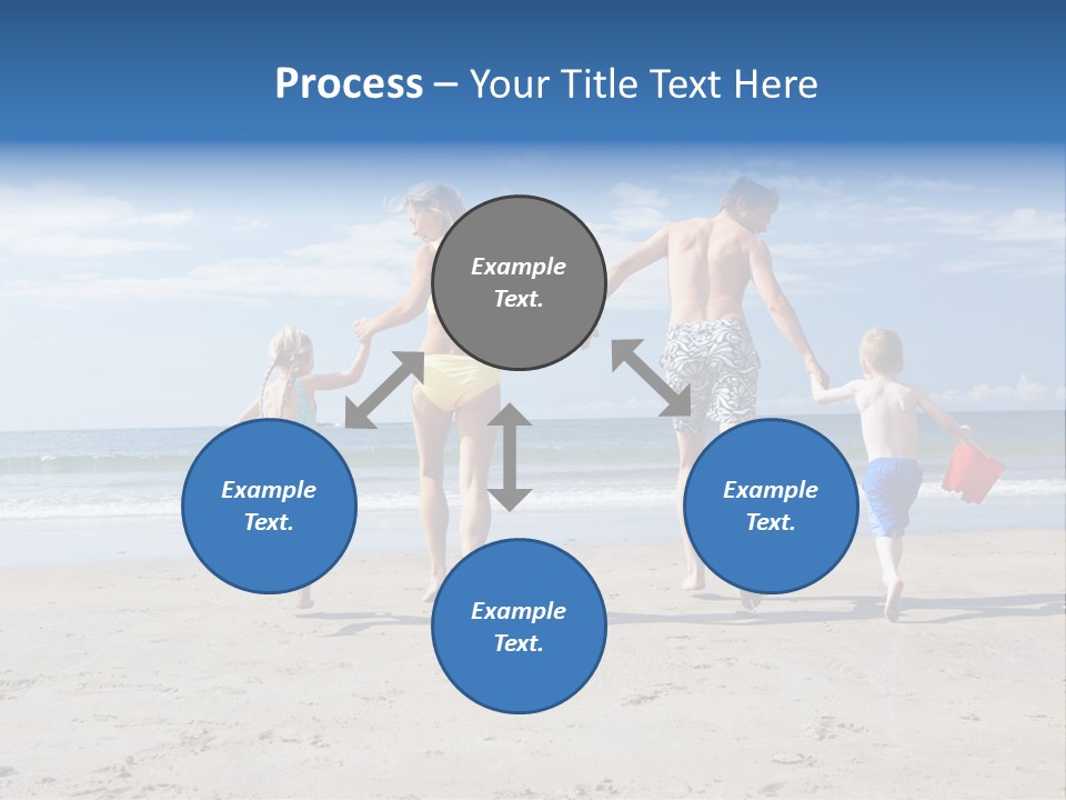Woman People Man PowerPoint Template