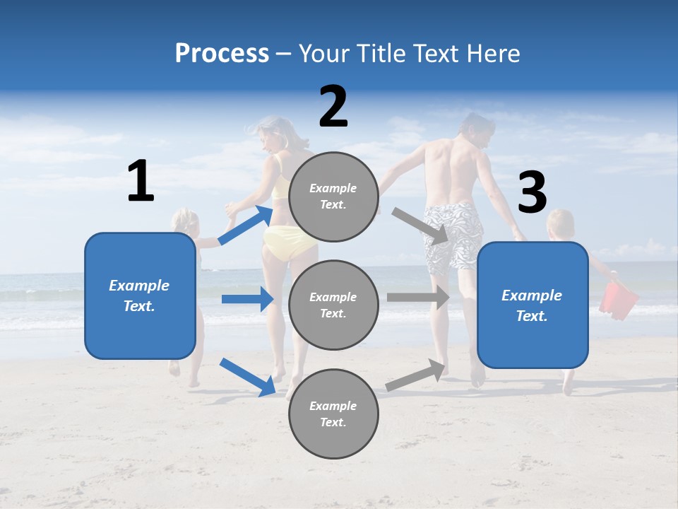Woman People Man PowerPoint Template