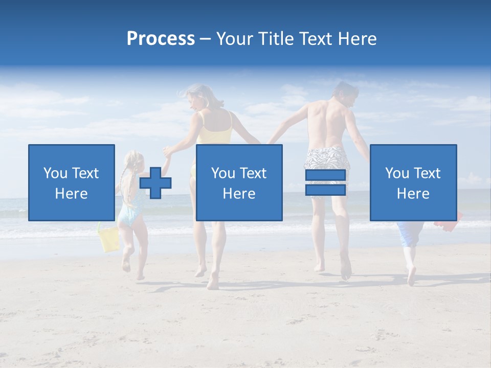 Woman People Man PowerPoint Template