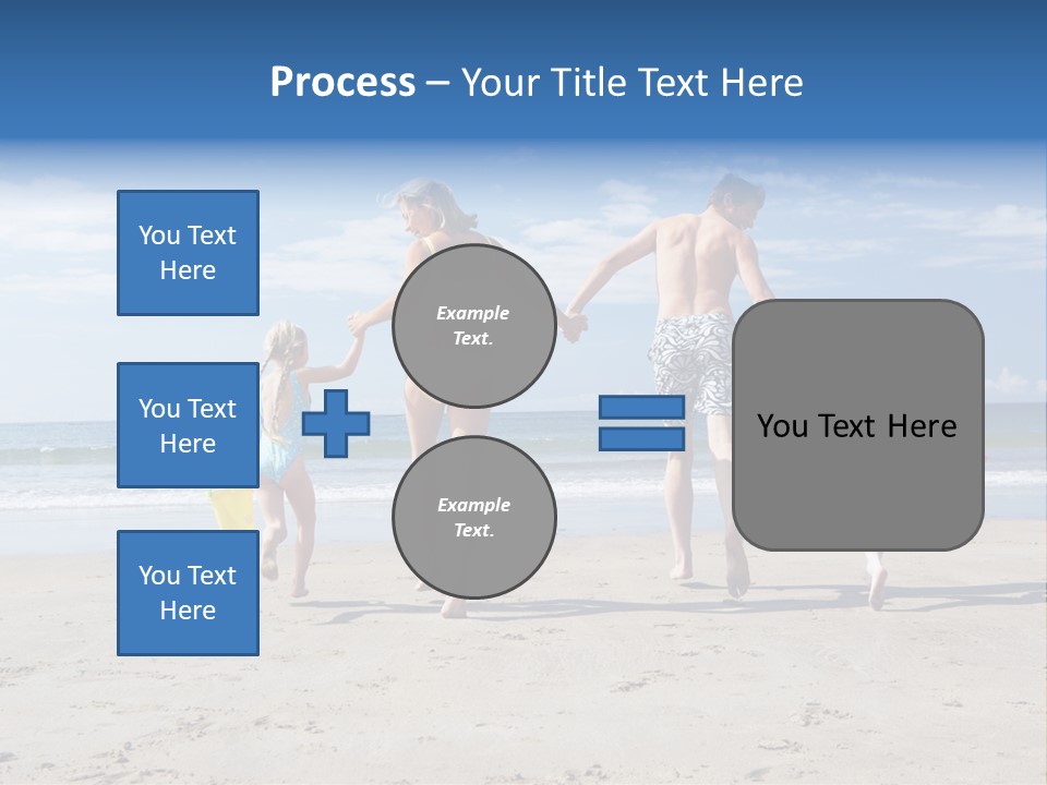 Woman People Man PowerPoint Template