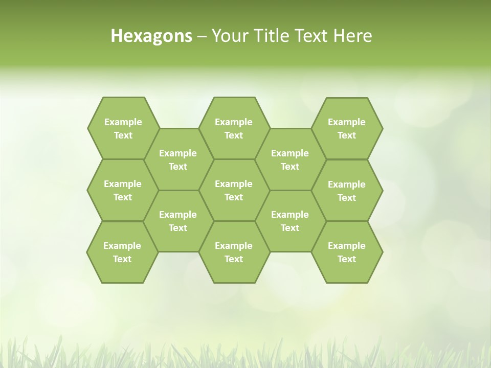 Lawn Abstract Leaf PowerPoint Template