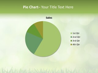 Lawn Abstract Leaf PowerPoint Template