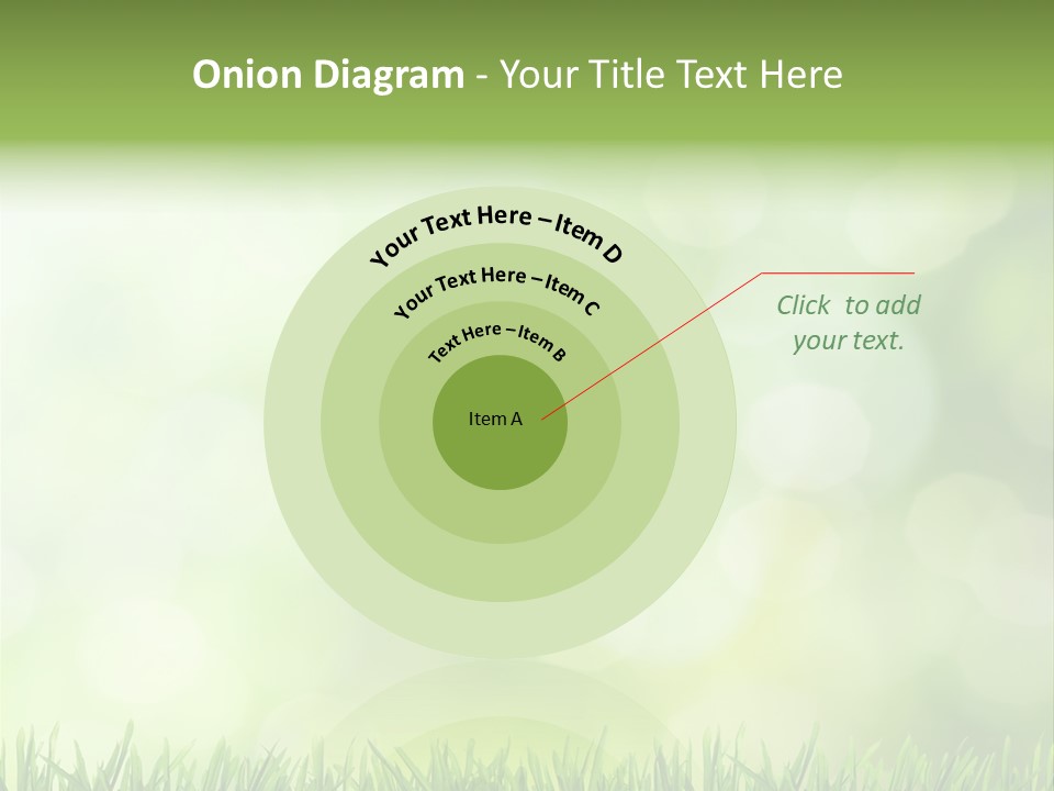 Lawn Abstract Leaf PowerPoint Template