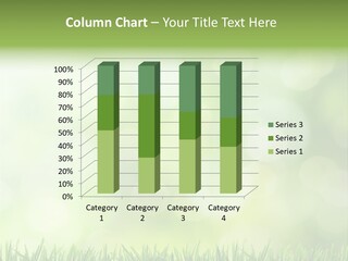 Lawn Abstract Leaf PowerPoint Template