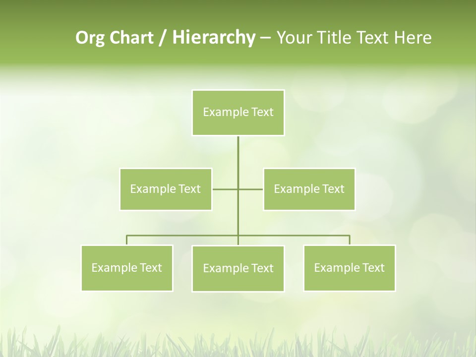 Lawn Abstract Leaf PowerPoint Template