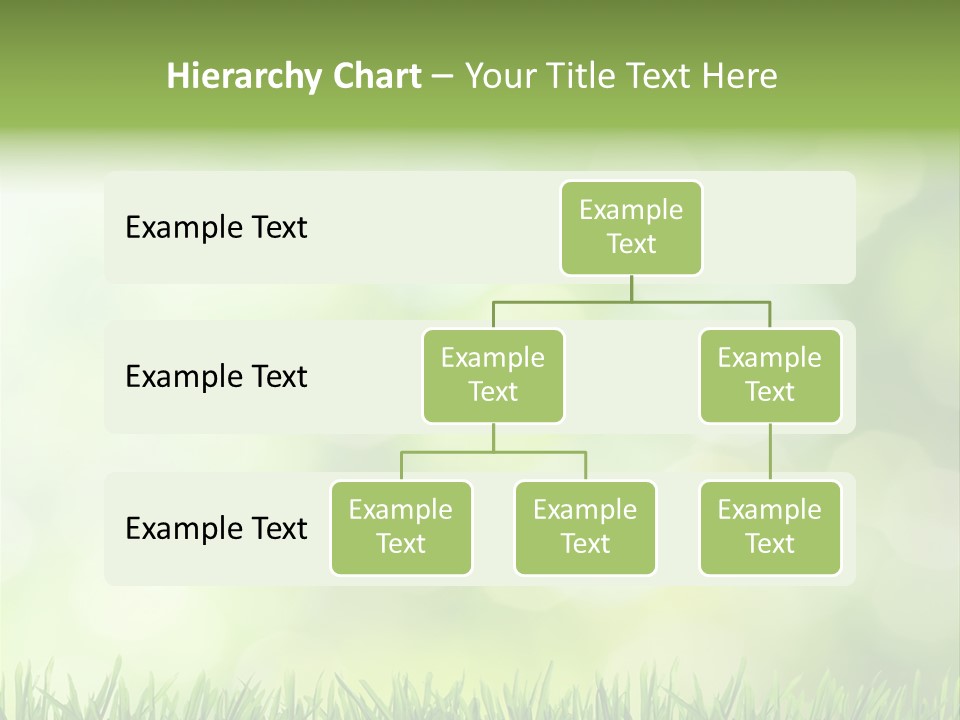 Lawn Abstract Leaf PowerPoint Template
