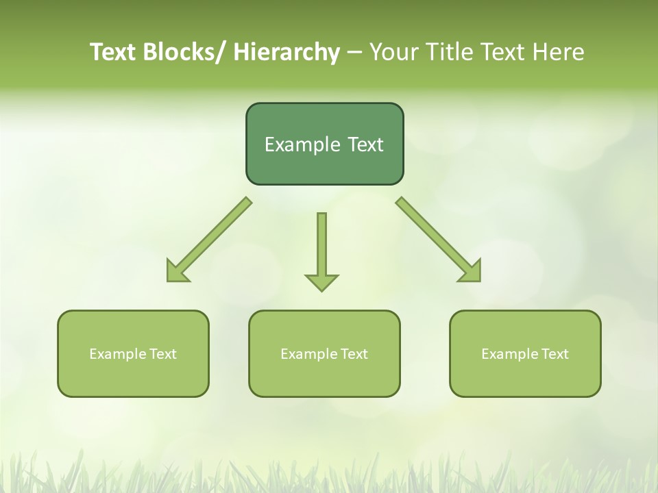 Lawn Abstract Leaf PowerPoint Template