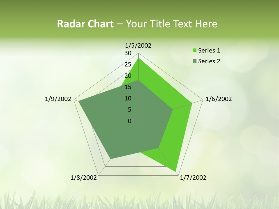 Lawn Abstract Leaf PowerPoint Template