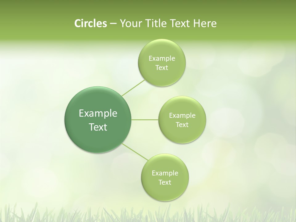 Lawn Abstract Leaf PowerPoint Template