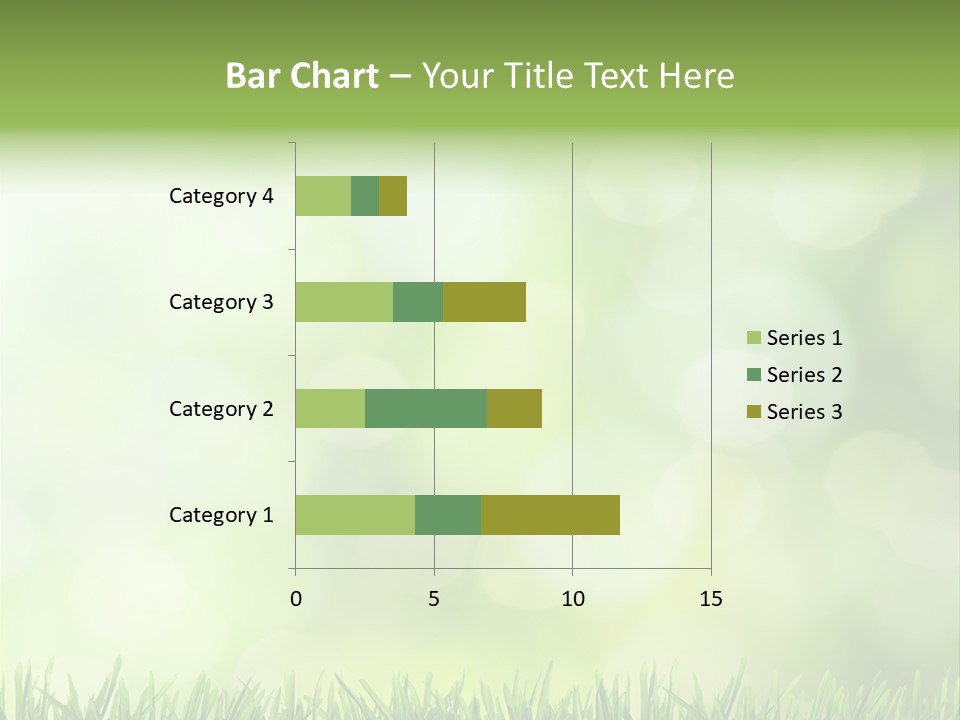 Lawn Abstract Leaf PowerPoint Template