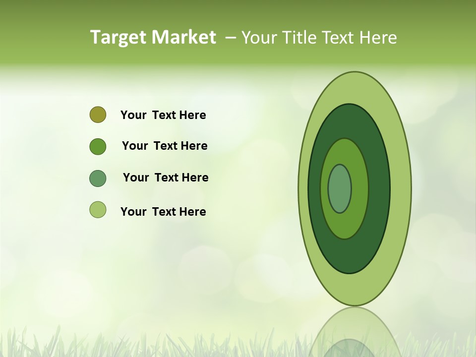 Lawn Abstract Leaf PowerPoint Template