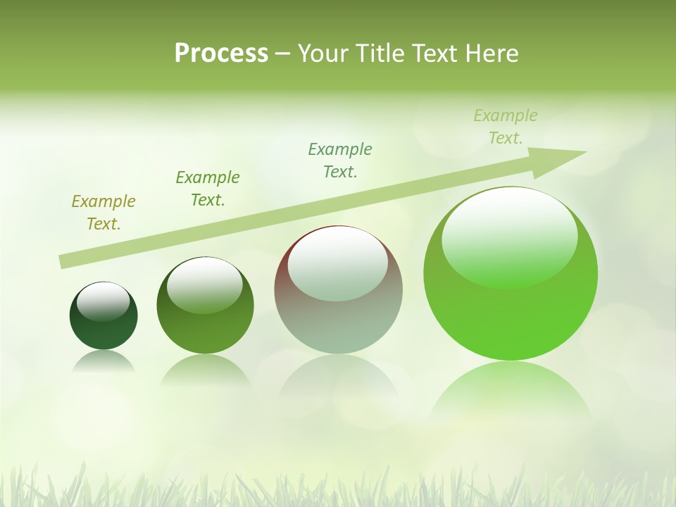 Lawn Abstract Leaf PowerPoint Template