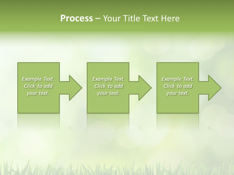 Lawn Abstract Leaf PowerPoint Template