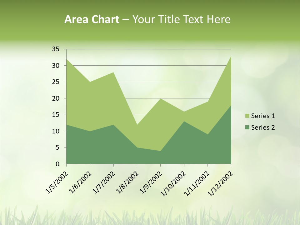 Lawn Abstract Leaf PowerPoint Template