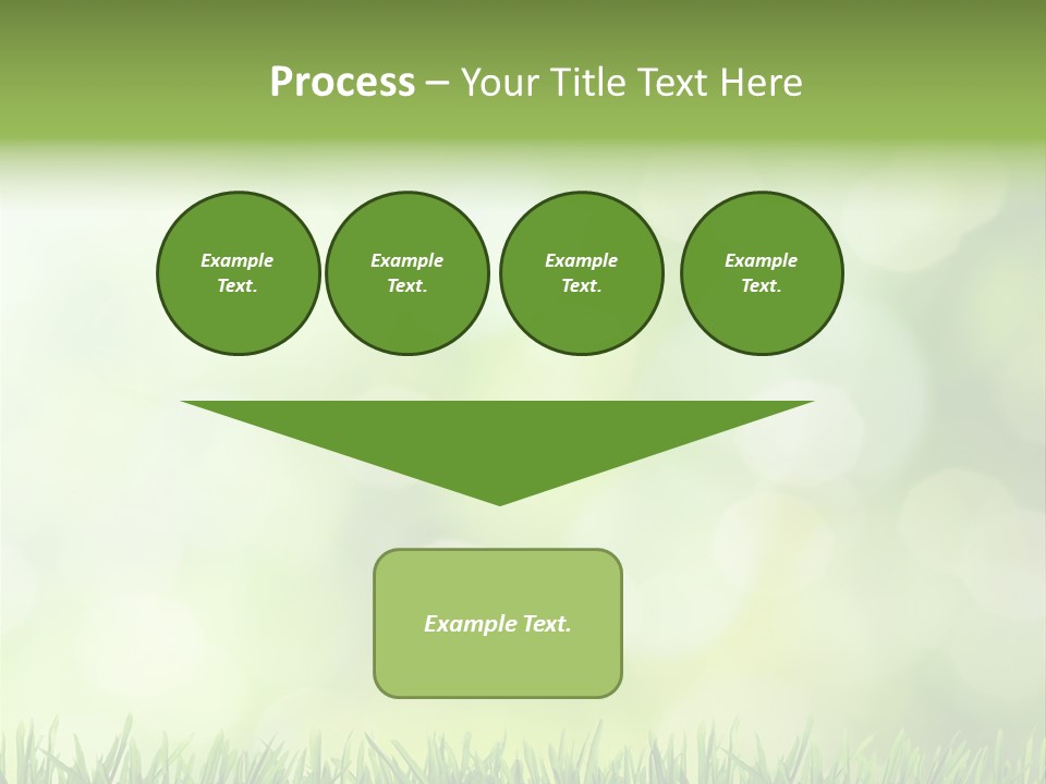 Lawn Abstract Leaf PowerPoint Template