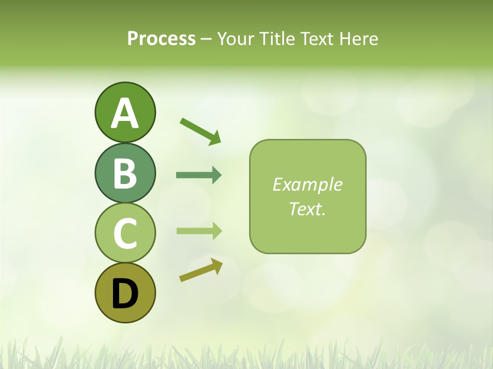 Lawn Abstract Leaf PowerPoint Template