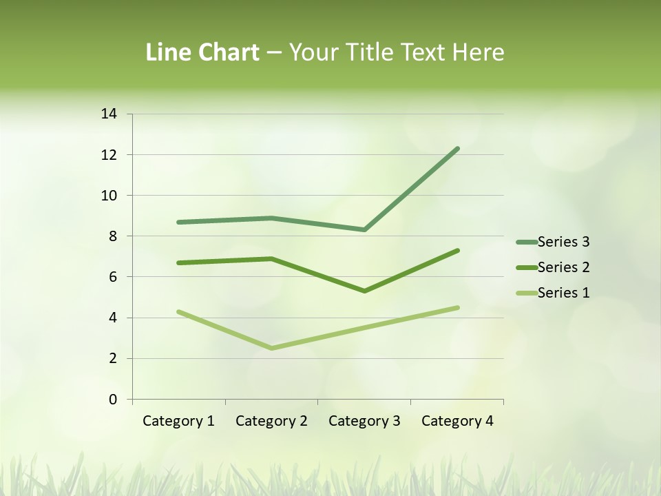 Lawn Abstract Leaf PowerPoint Template