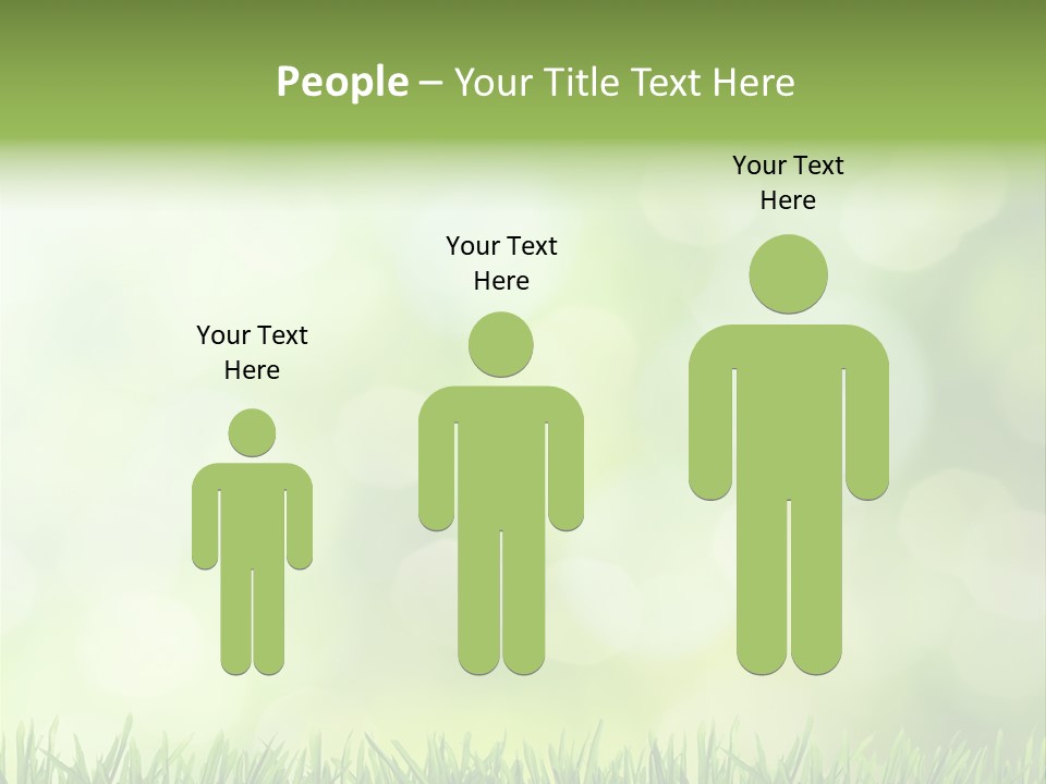 Lawn Abstract Leaf PowerPoint Template