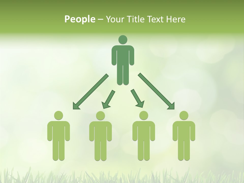 Lawn Abstract Leaf PowerPoint Template