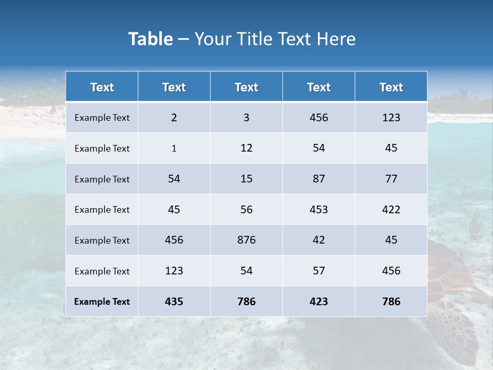 Life Landscape Outdoor PowerPoint Template