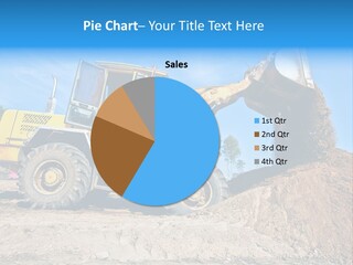 Shovel Earthmoving Heavy Duty PowerPoint Template