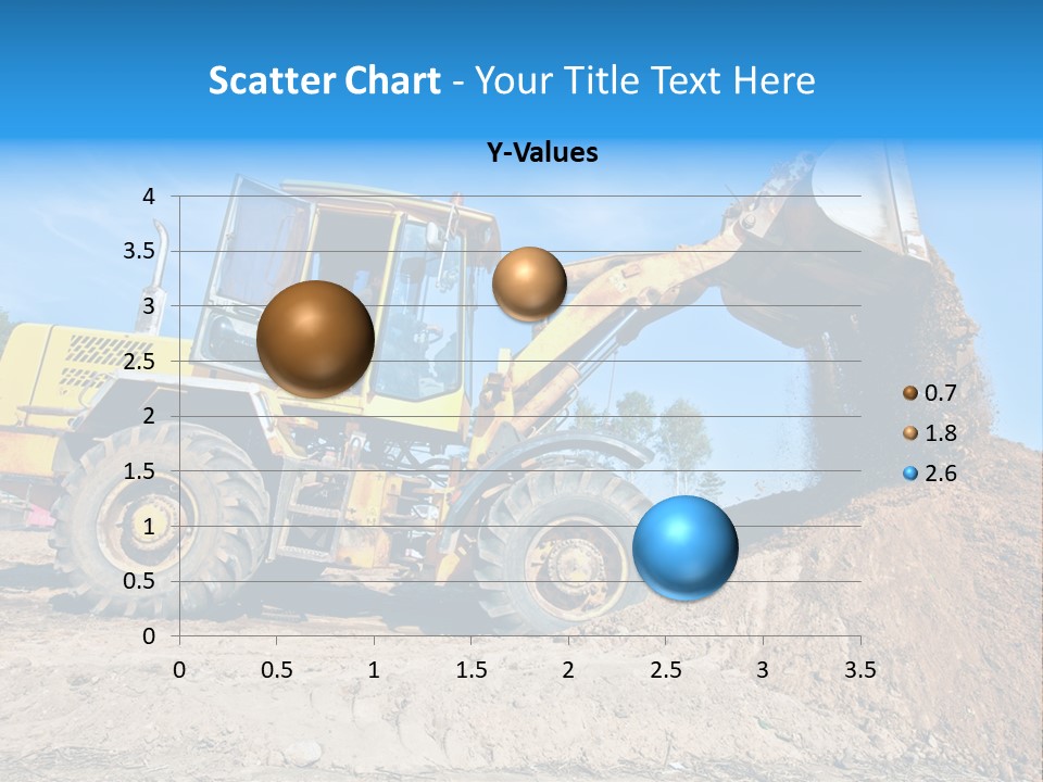 Shovel Earthmoving Heavy Duty PowerPoint Template