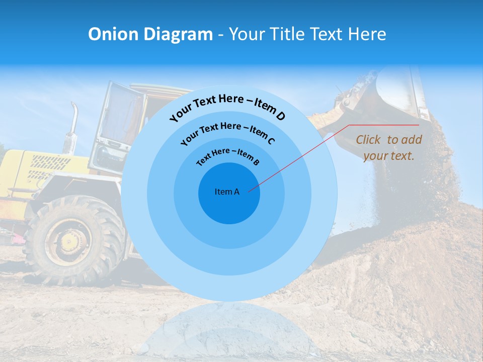 Shovel Earthmoving Heavy Duty PowerPoint Template