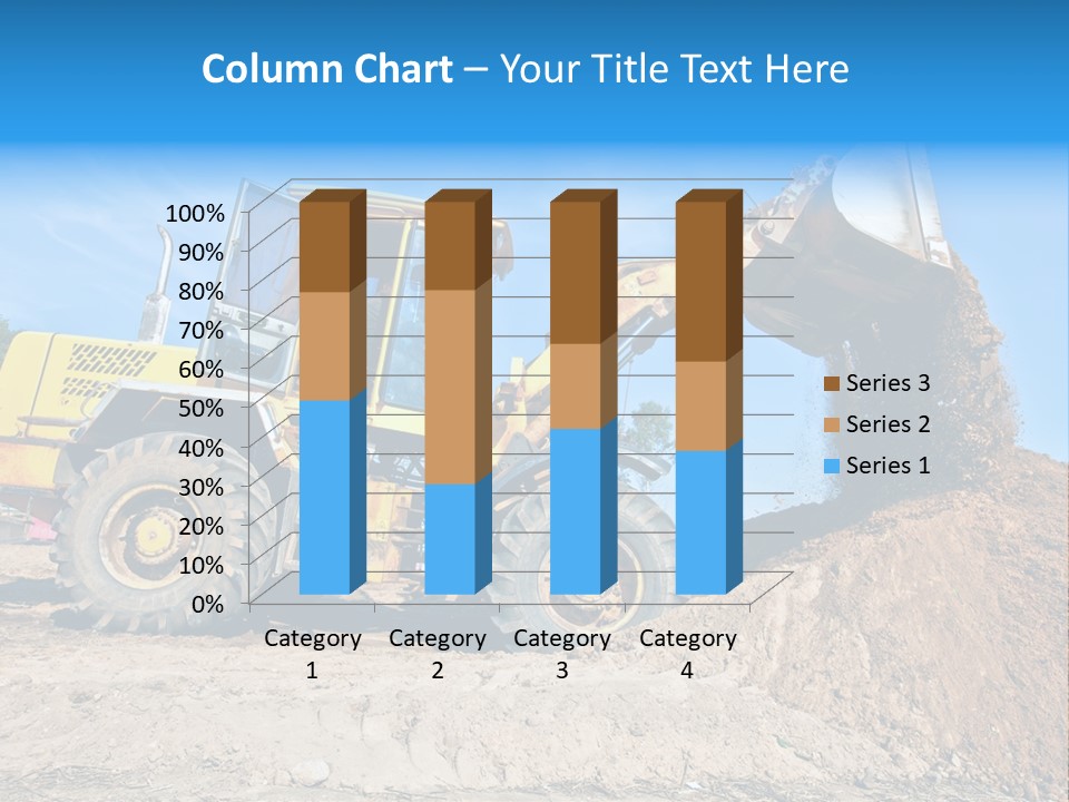 Shovel Earthmoving Heavy Duty PowerPoint Template