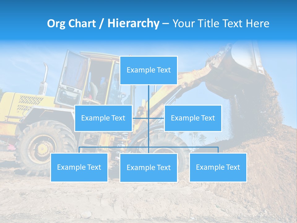 Shovel Earthmoving Heavy Duty PowerPoint Template