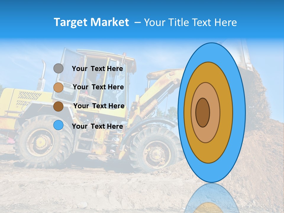 Shovel Earthmoving Heavy Duty PowerPoint Template