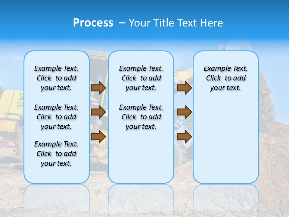 Shovel Earthmoving Heavy Duty PowerPoint Template