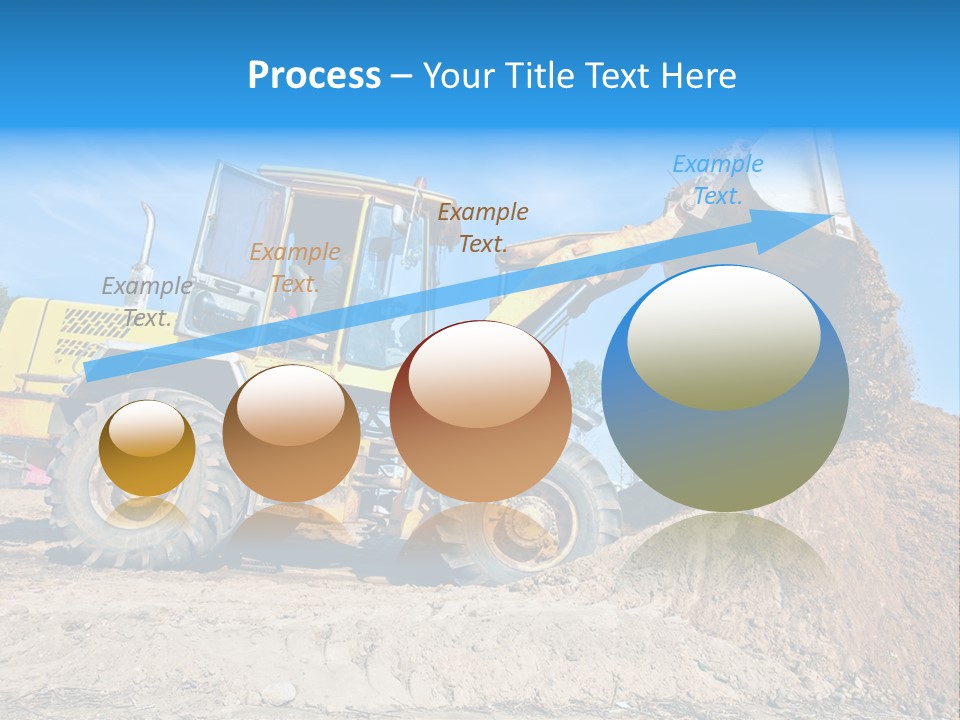 Shovel Earthmoving Heavy Duty PowerPoint Template