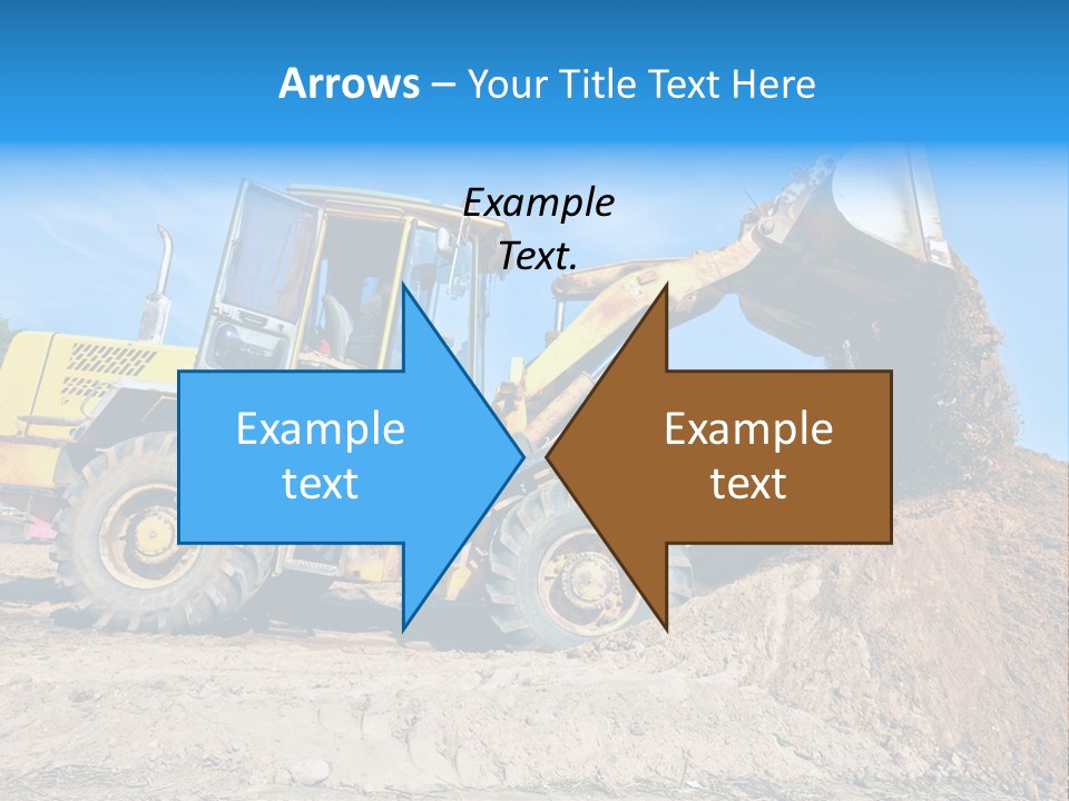 Shovel Earthmoving Heavy Duty PowerPoint Template