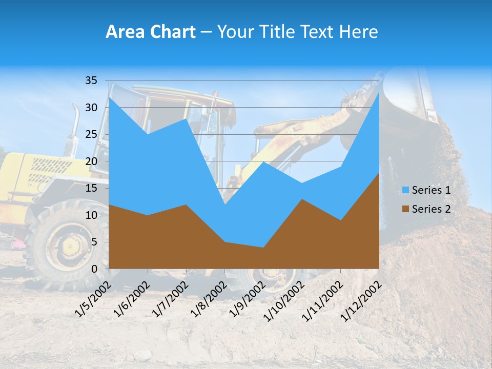Shovel Earthmoving Heavy Duty PowerPoint Template