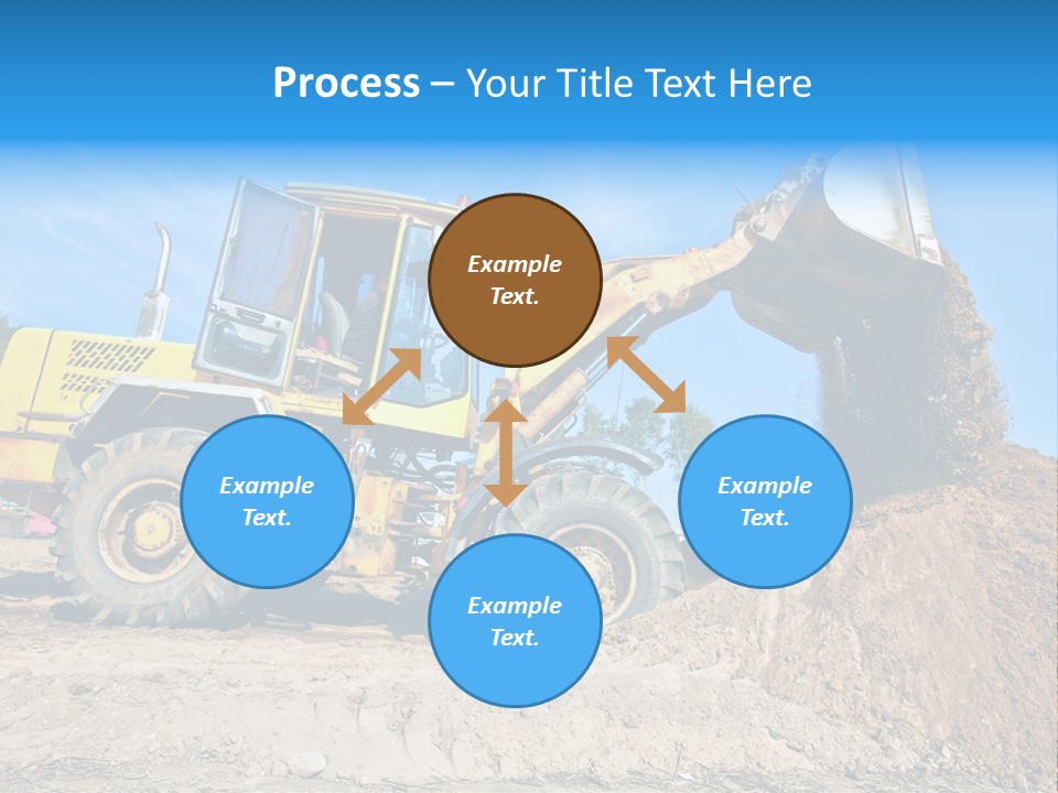 Shovel Earthmoving Heavy Duty PowerPoint Template