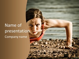 Summer Action Grunge PowerPoint Template