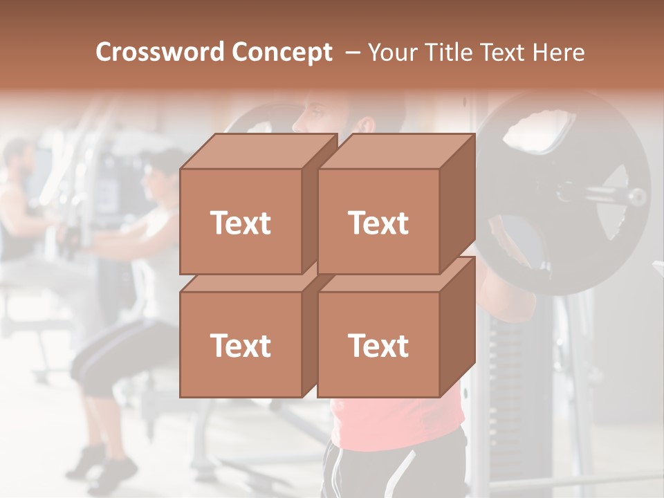 Body Latin Working PowerPoint Template