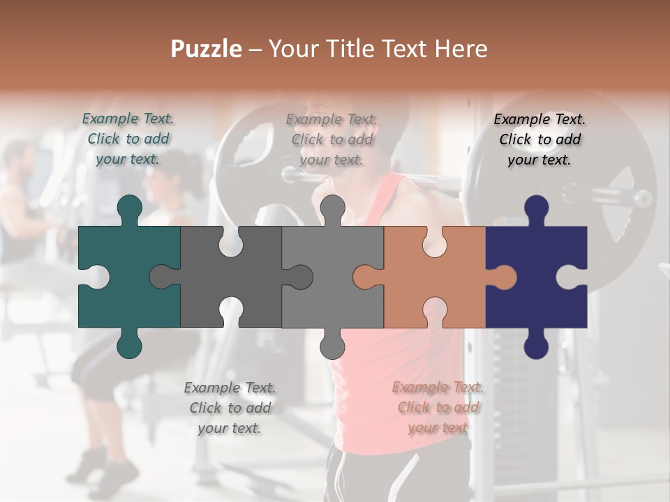 Body Latin Working PowerPoint Template