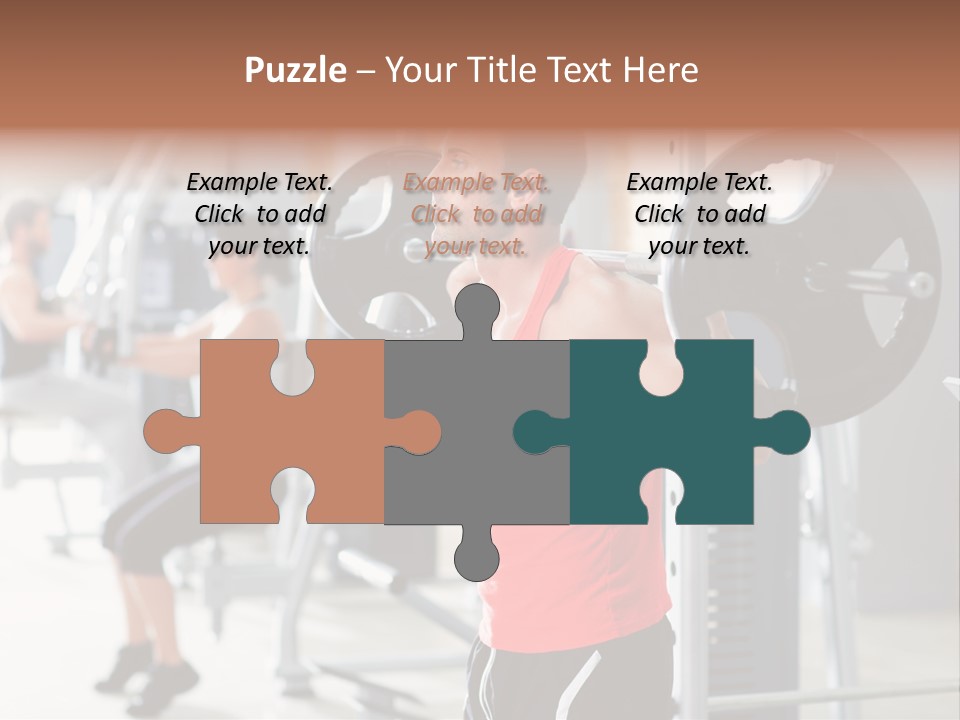 Body Latin Working PowerPoint Template