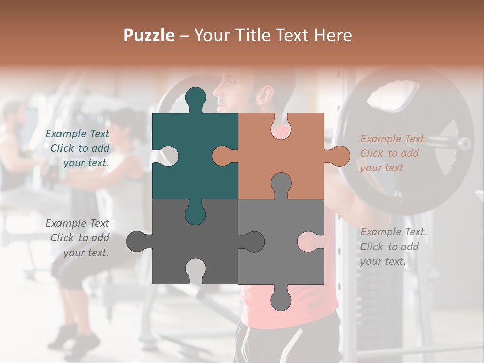 Body Latin Working PowerPoint Template