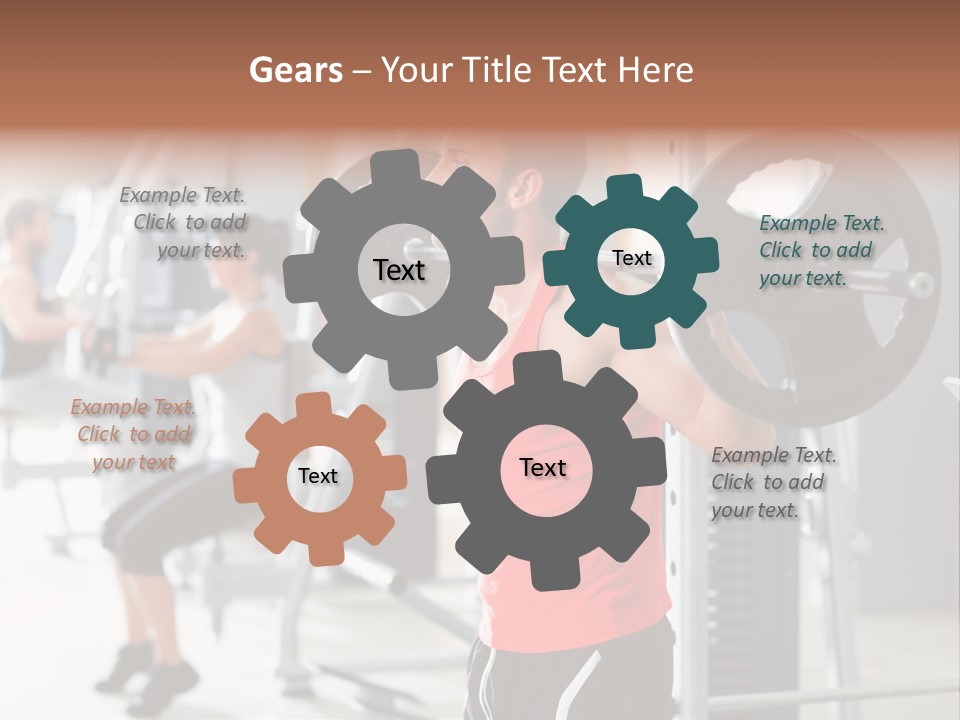 Body Latin Working PowerPoint Template