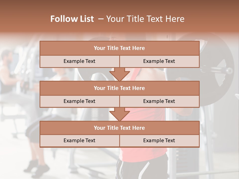 Body Latin Working PowerPoint Template