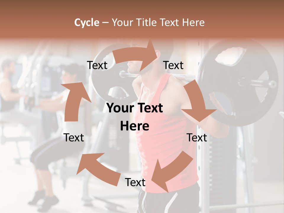 Body Latin Working PowerPoint Template