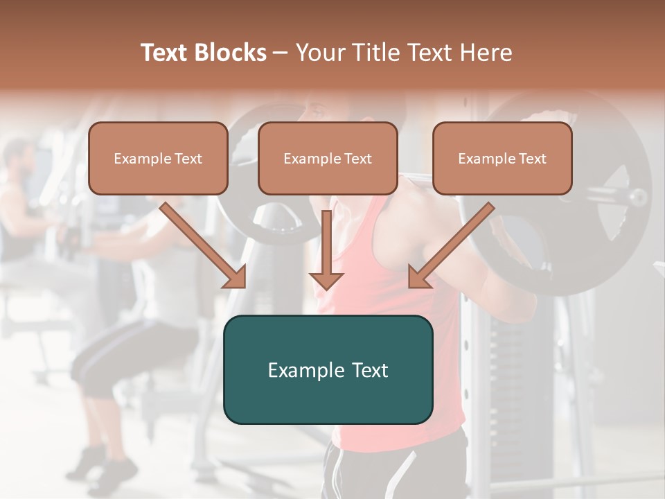 Body Latin Working PowerPoint Template