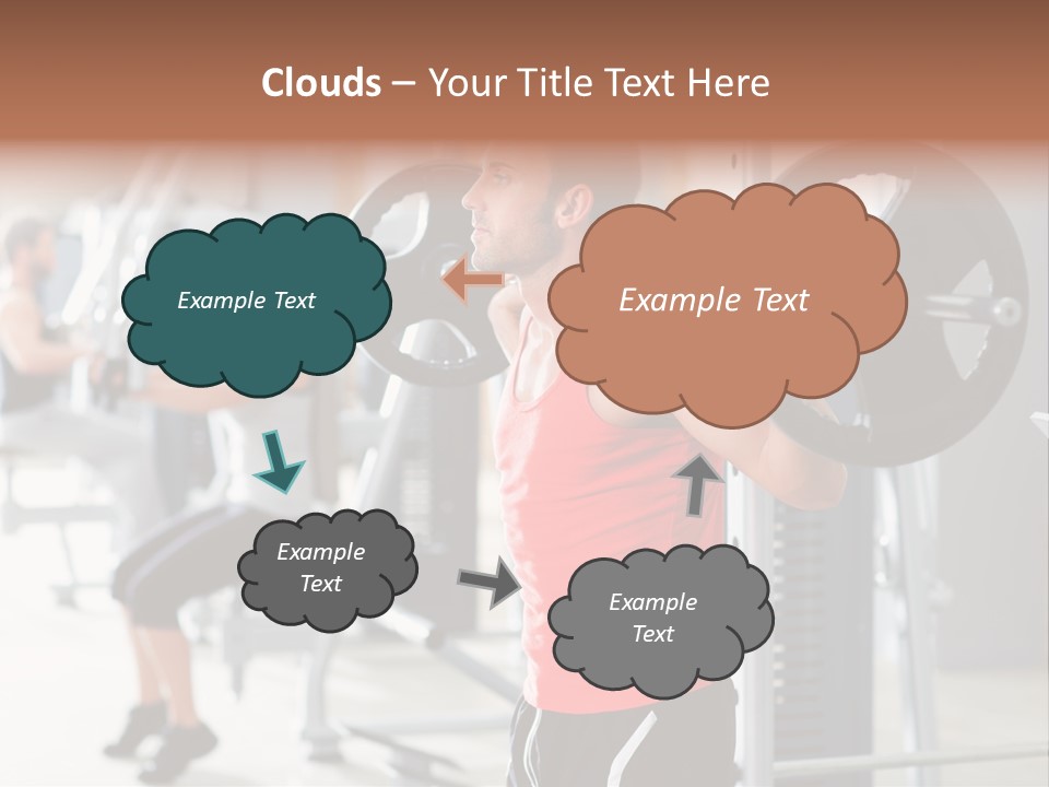 Body Latin Working PowerPoint Template