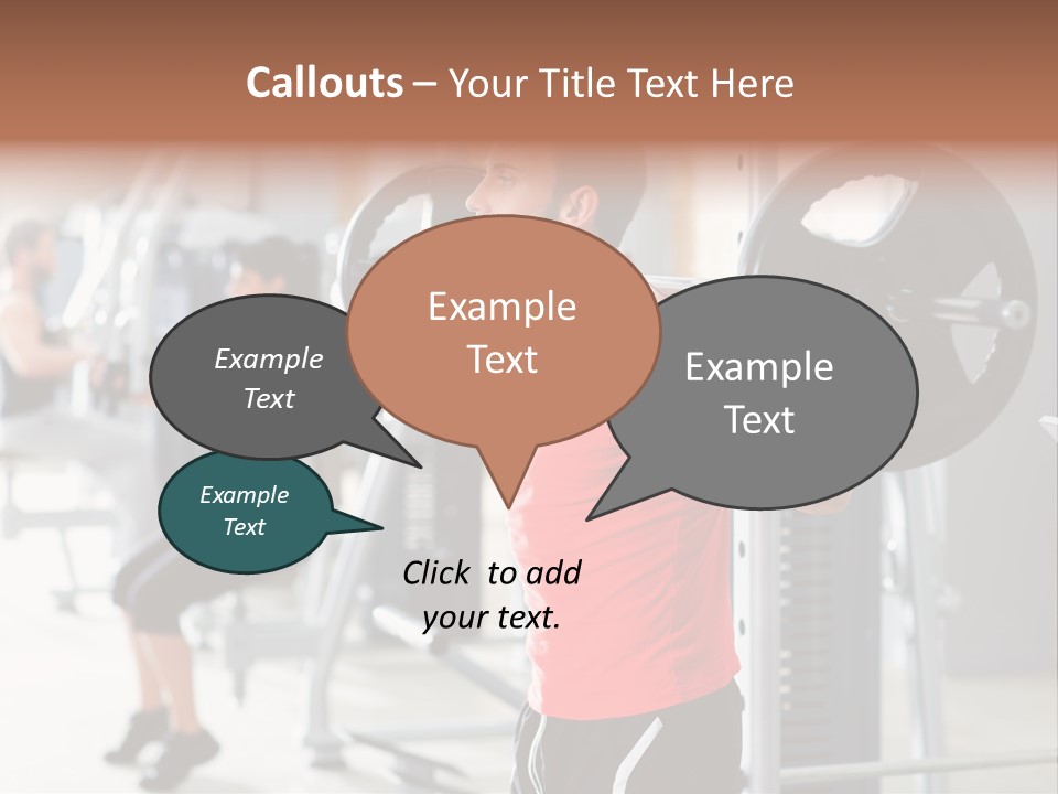 Body Latin Working PowerPoint Template