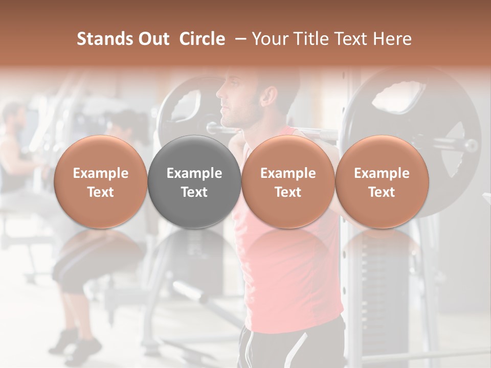 Body Latin Working PowerPoint Template