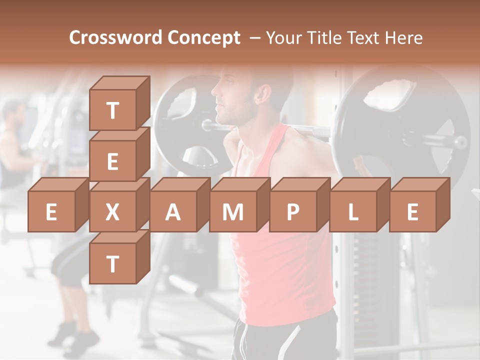 Body Latin Working PowerPoint Template